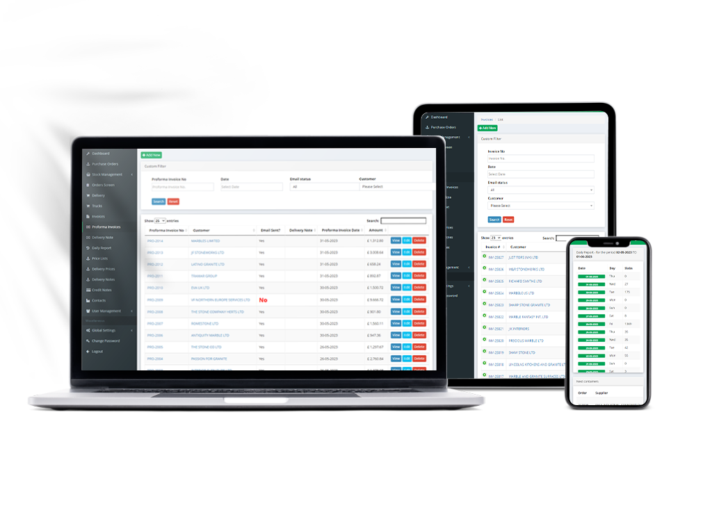 Stone Trading - Inventory & CRM - Project Introduction Stone Trading - Inventory & CRM